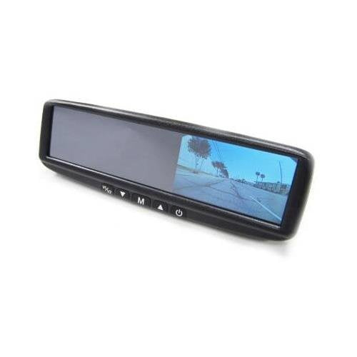 BOYO VTB44M - Replacement or Clip-on Rear-View Mirror with 4.3" TFT-LCD Backup Camera Monitor