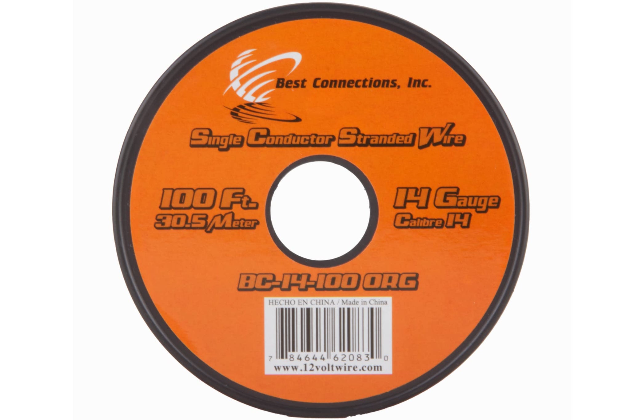 Audiopipe AP14100OR 14 gauge 100ft Orange primary wire