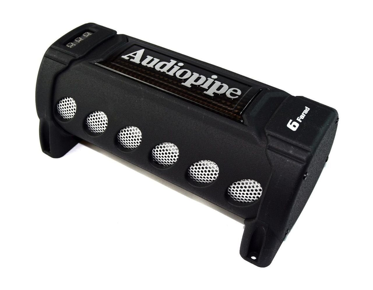 Audiopipe ACAP-6000 6.0 Farad Power Capacitor (Black)