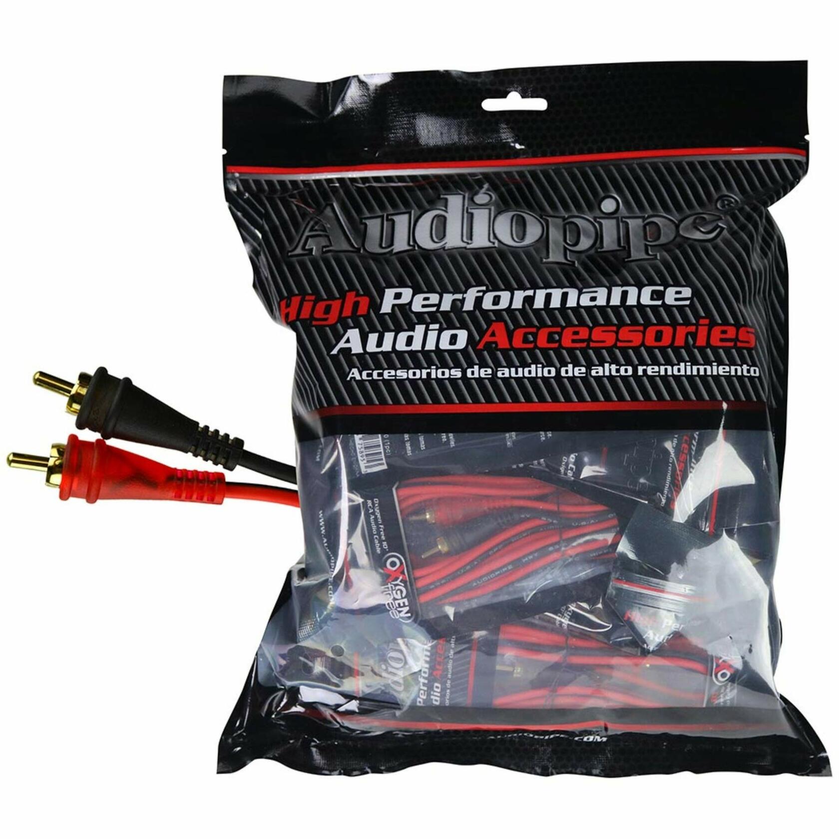 Audiopipe AMF20 20ft Oxygen Free RCA Cable - 10pcs per bag