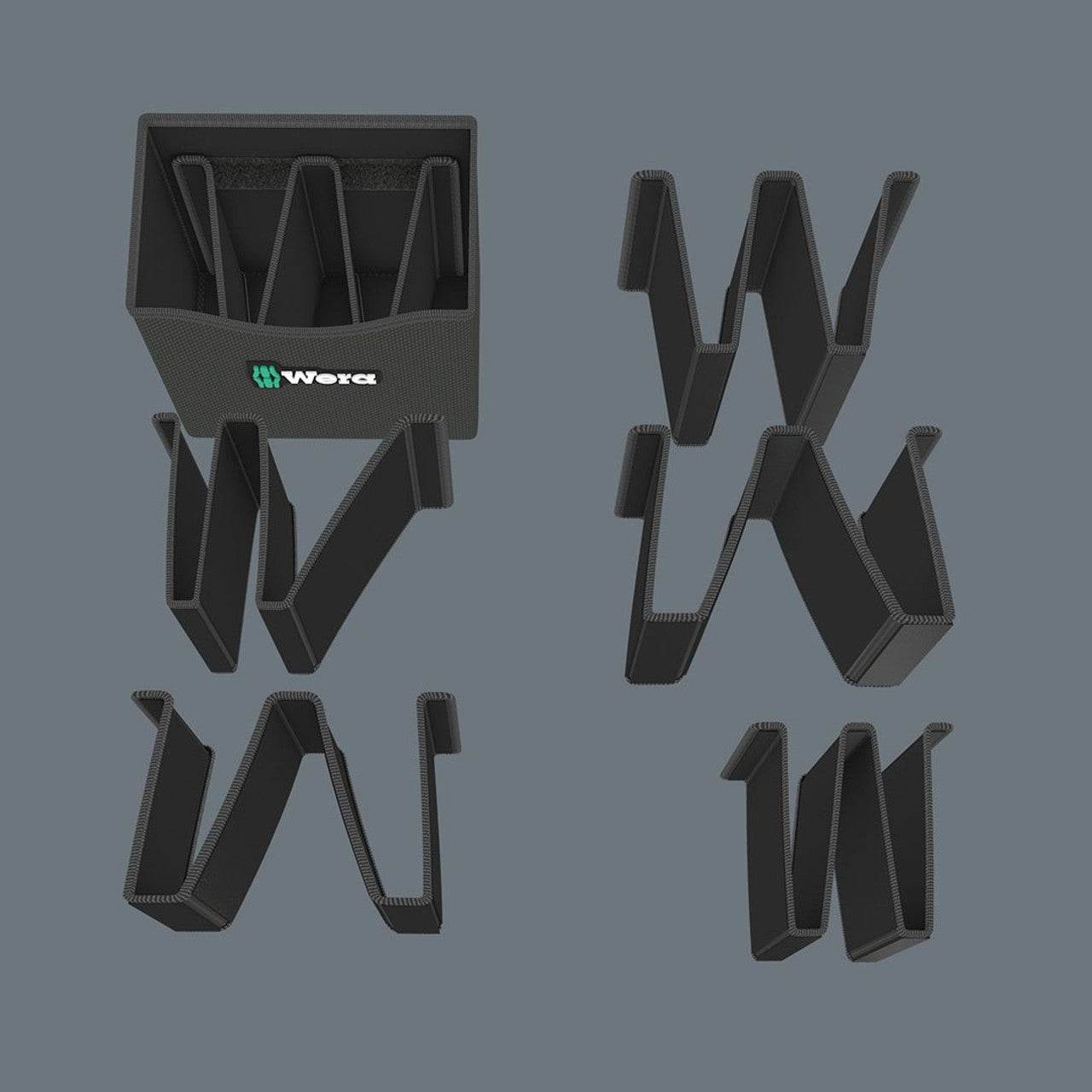 Wera 05004353001 4 Tool Quiver No. of Pockets, 165 mm Depth Tool Bag