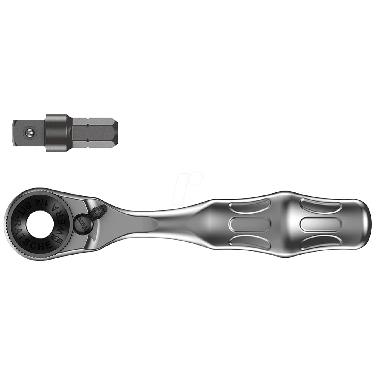 Wera 05073230001 1/4" Driver Size, 60 No. of Teeth, 180mm Overall Length Ratchet