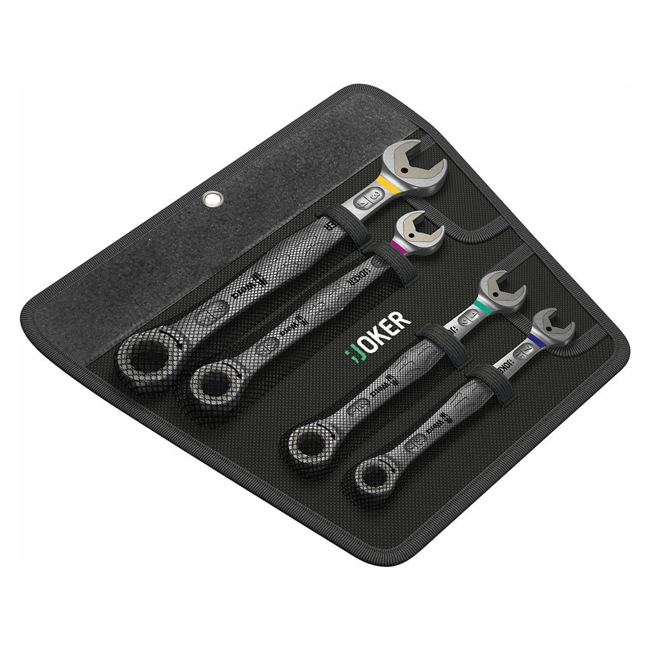 Wera 05073295001 Joker Imperial Ratcheting Combination Wrench Set (4-Piece)