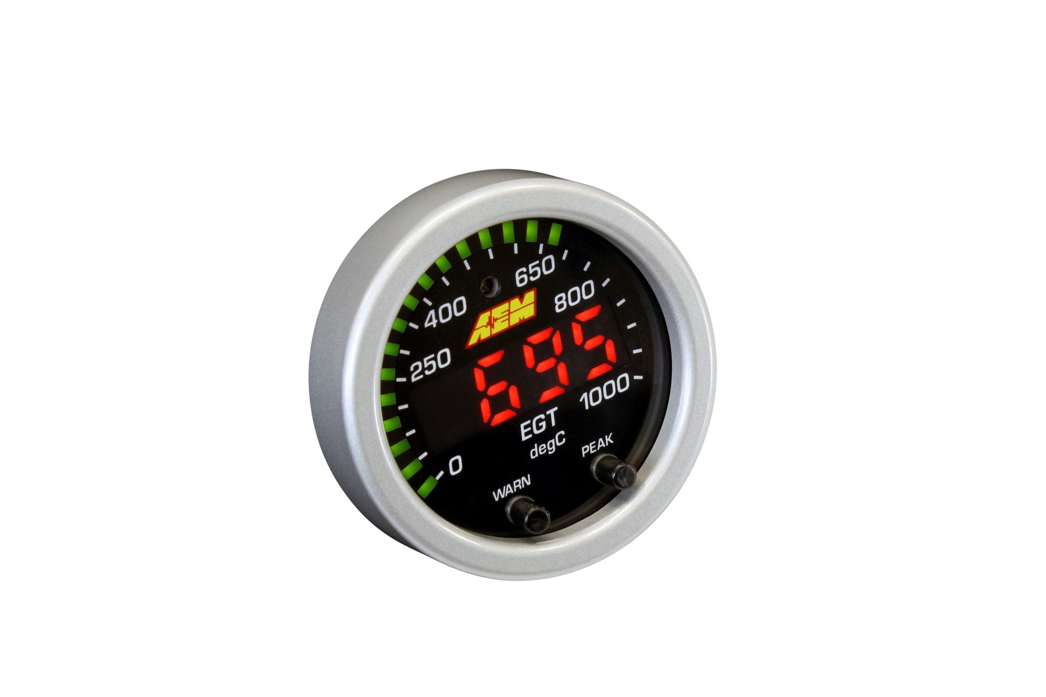 AEM Electronics 30-0305 AEM X-Series EGT Gauge Kit 0-1800F/0-1000C - Black Bezel and Black Faceplate