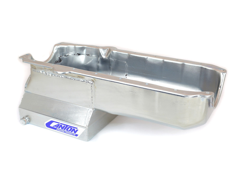 Canton Racing Products 13-120 Small Block Chevy Pre-1980 Deep T Sump Drag Race Pan