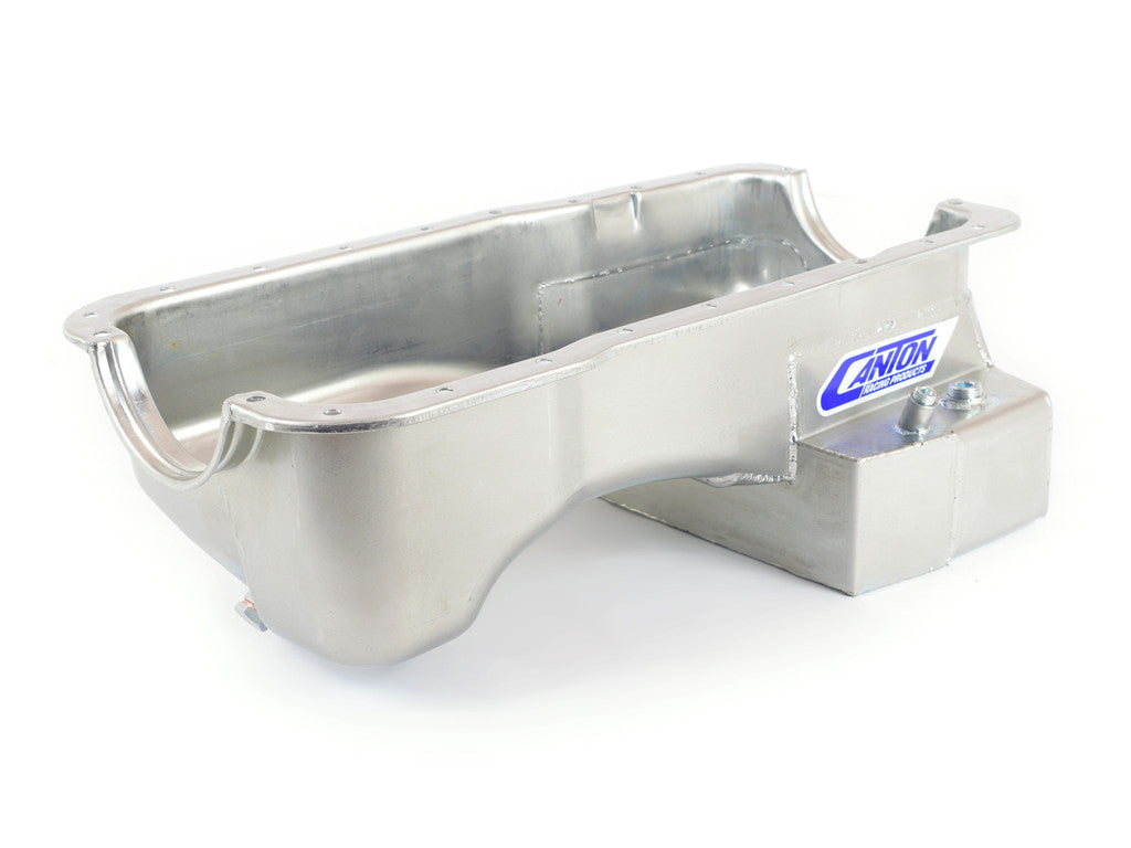 Canton Racing Products 15-644S For Ford 289-302 Rear T Sump Road Race Pan Without Scraper