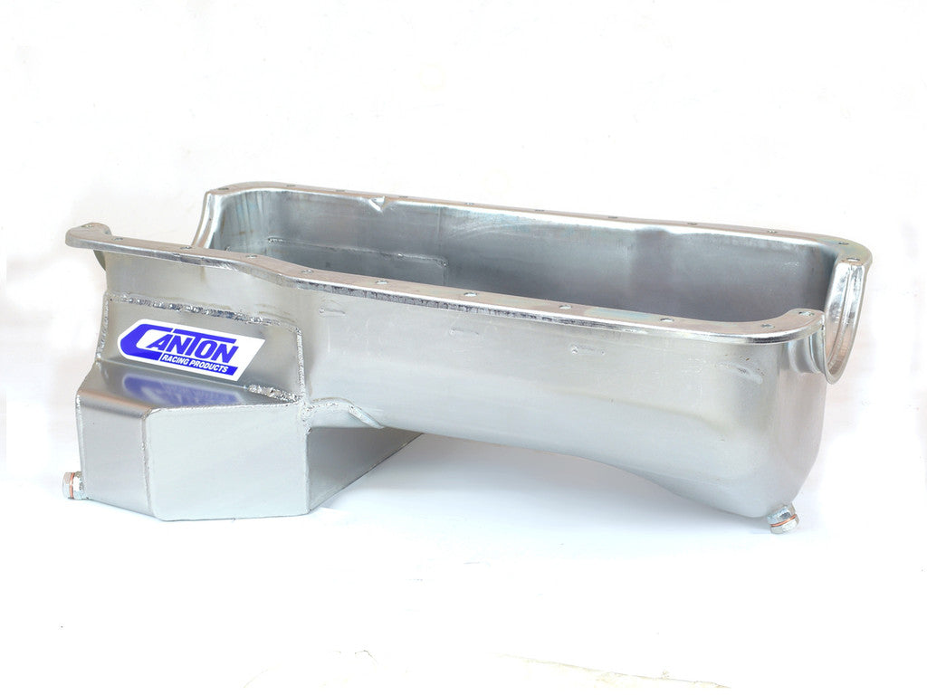 Canton Racing Products 15-694 For Ford 351W Fox Body Mustang Rear T Sump Road Race Pan