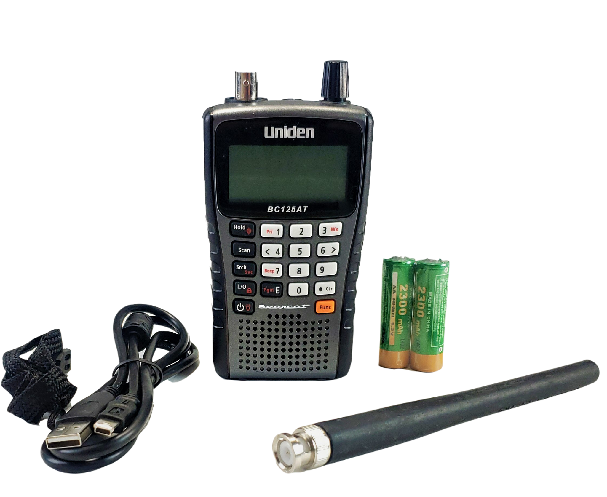 Uniden BC125AT Handheld 512MHz Scanner with Close Call Nearby Signal Capture