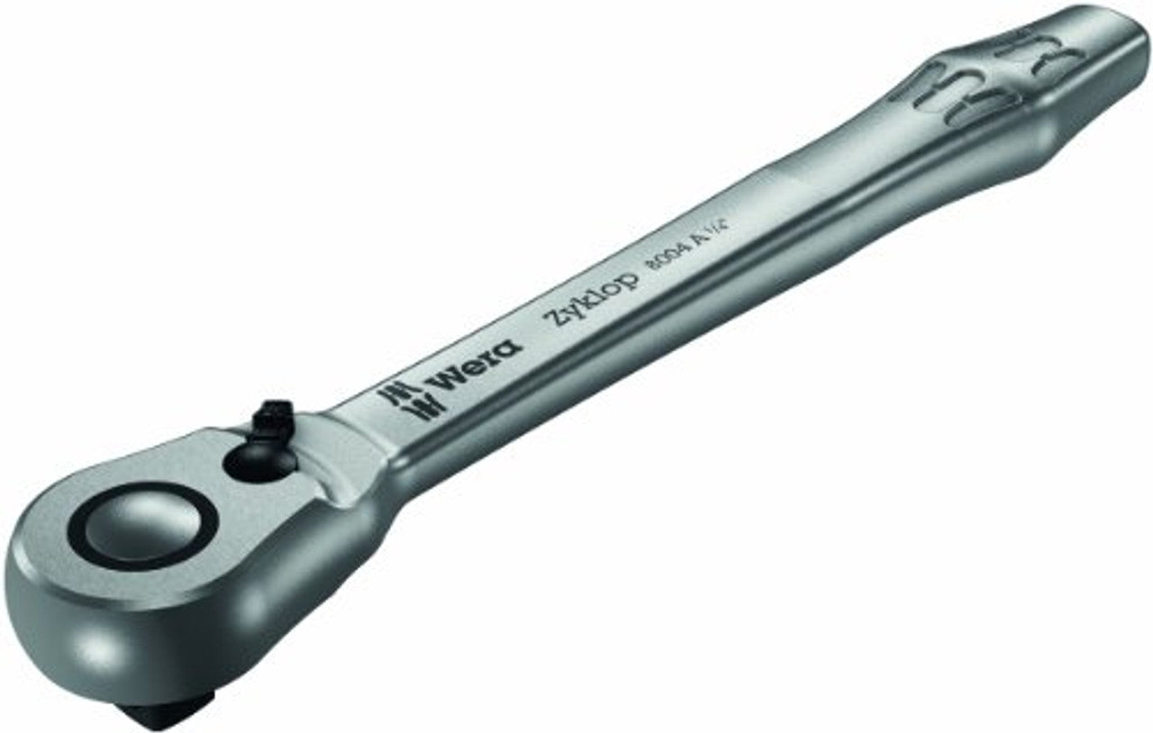 Wera 05004004001 8004 A Zyklop Full Metal Ratchet with Switch Lever