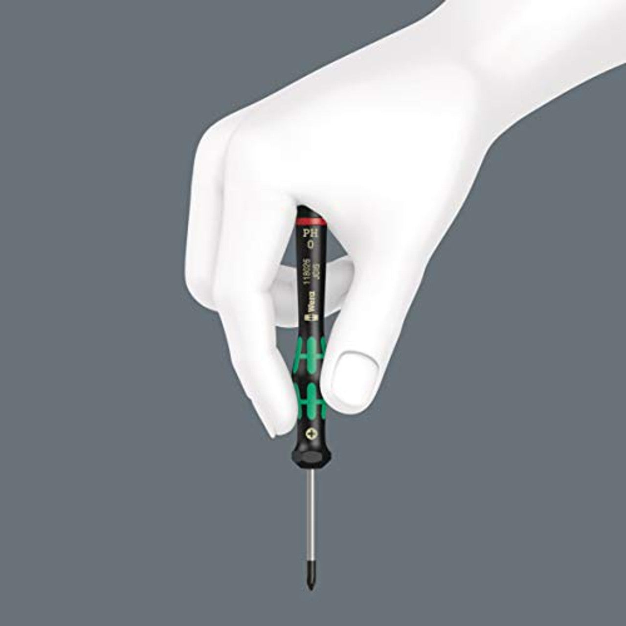 Wera 05118152001 Kraftform MicroSlotted/Phillips Electronics Screwdriver