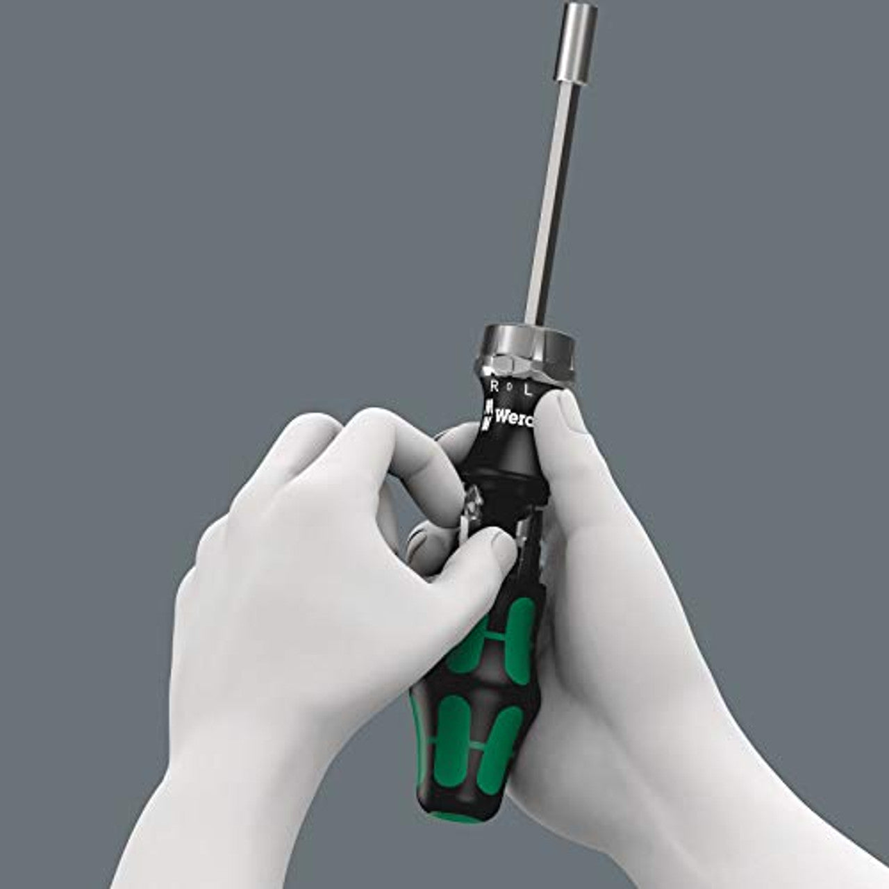 Wera 05073661002 Kraftform Kompakt 27 RA Slotted Ratcheting Screwdriver