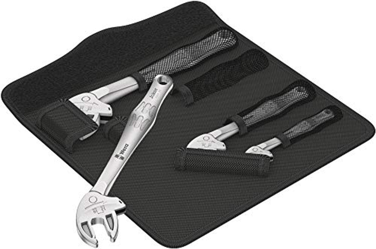 Wera 05020110001 6004 Joker 4 set 1 self-setting spanner set, 4 pieces