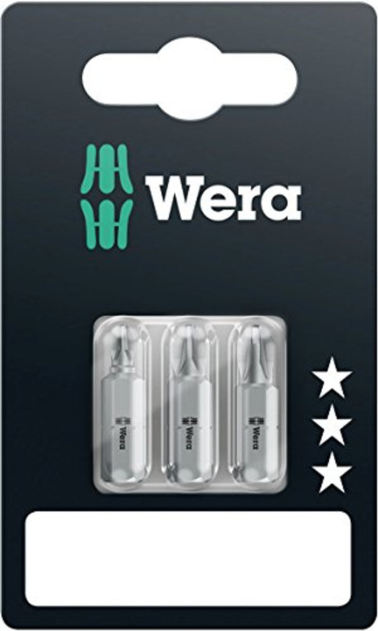 Wera 05073311001 855/1 Z Screwdriver Bits, 3 Pieces