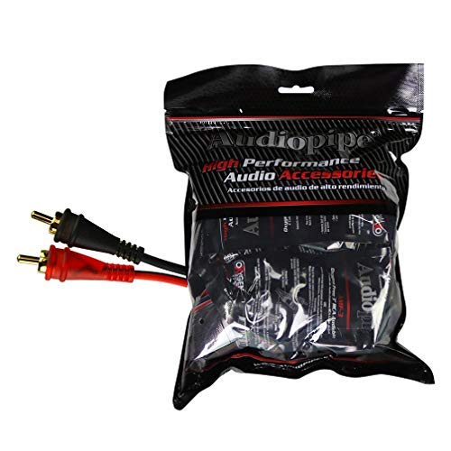 Audiopipe AMF3 3ft Oxygen Free RCA Cable - 10pcs per bag