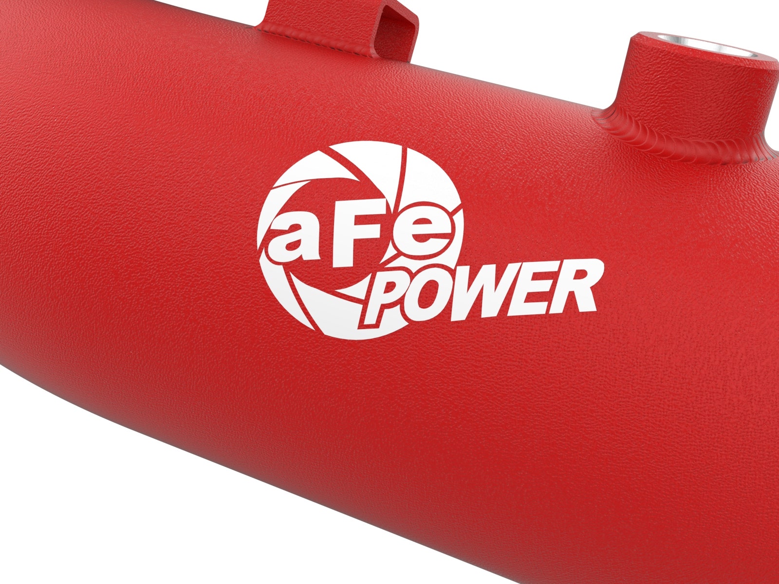 aFe Power 46-20684-R BladeRunner Aluminum Hot and Cold Charge Pipe Kit Red (Ford Diesel Trucks 23-24 V8-6.7L (td) High Output)