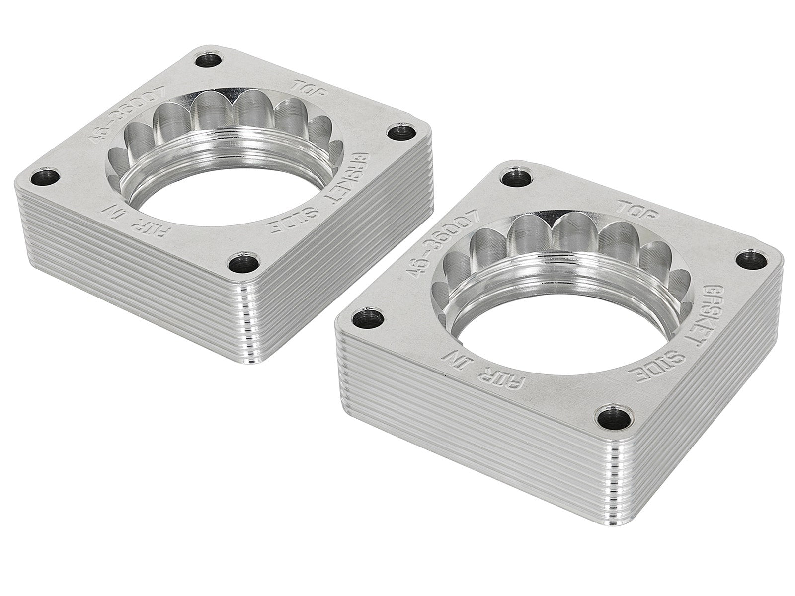 aFe Power 46-36007 Silver Bullet Throttle Body Spacer (Nissan 370Z 09-20/Infiniti G37 08-13/Q60/Q50 14-15 V6-3.7L (VQ37VHR))