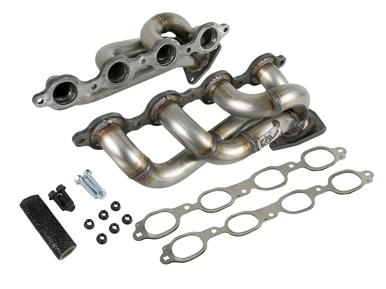 aFe Power 48-34134 Twisted Steel 304 Stainless Steel Headers (GM Silverado/Sierra 1500 19-24 V8-5.3L/6.2L)