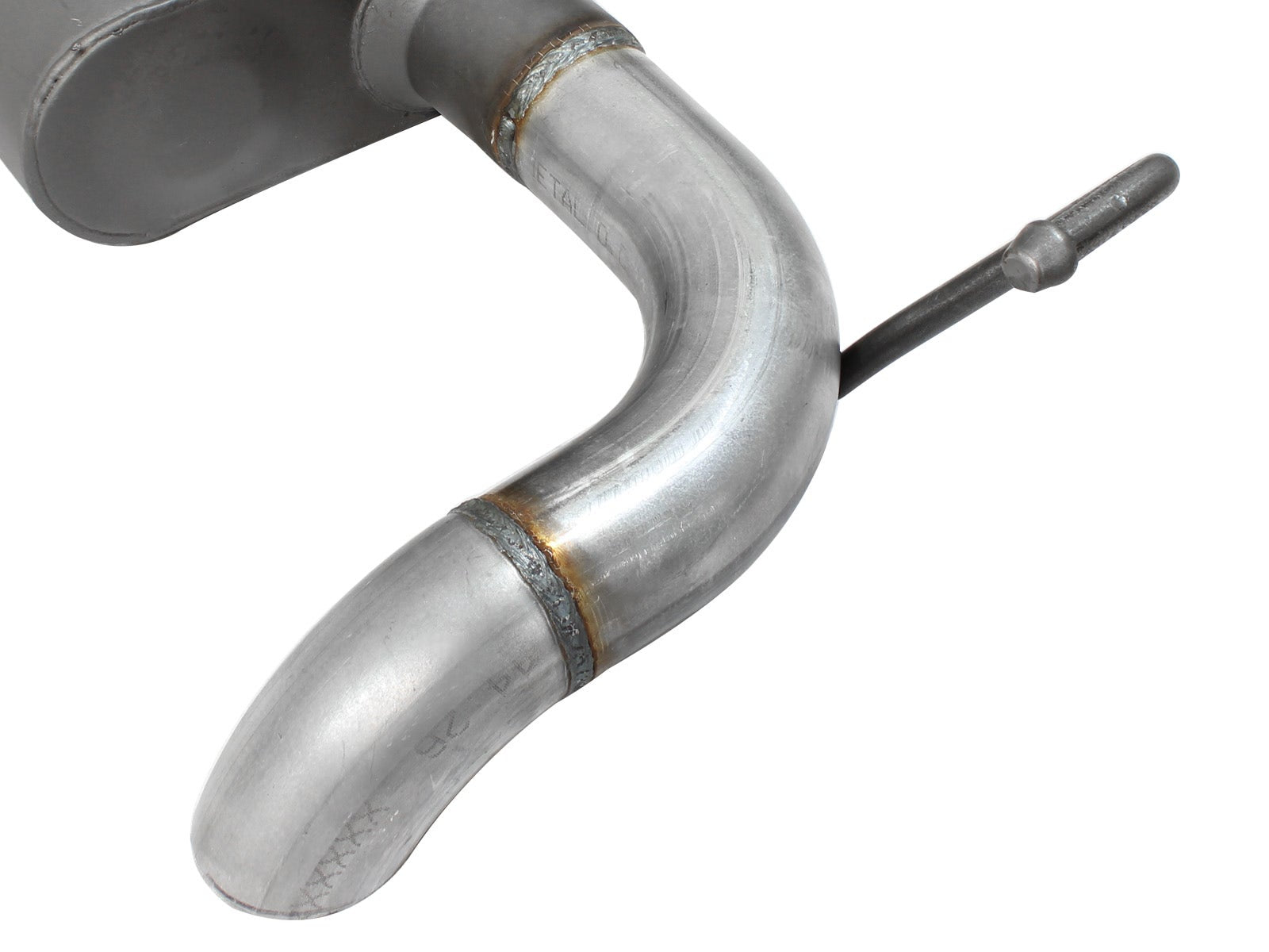 aFe Power 49-08046 Scorpion 2-1/2" Aluminized Steel Axle-Back Exhaust System (Jeep Wrangler (JK) 07-18 V6-3.8/3.6L)