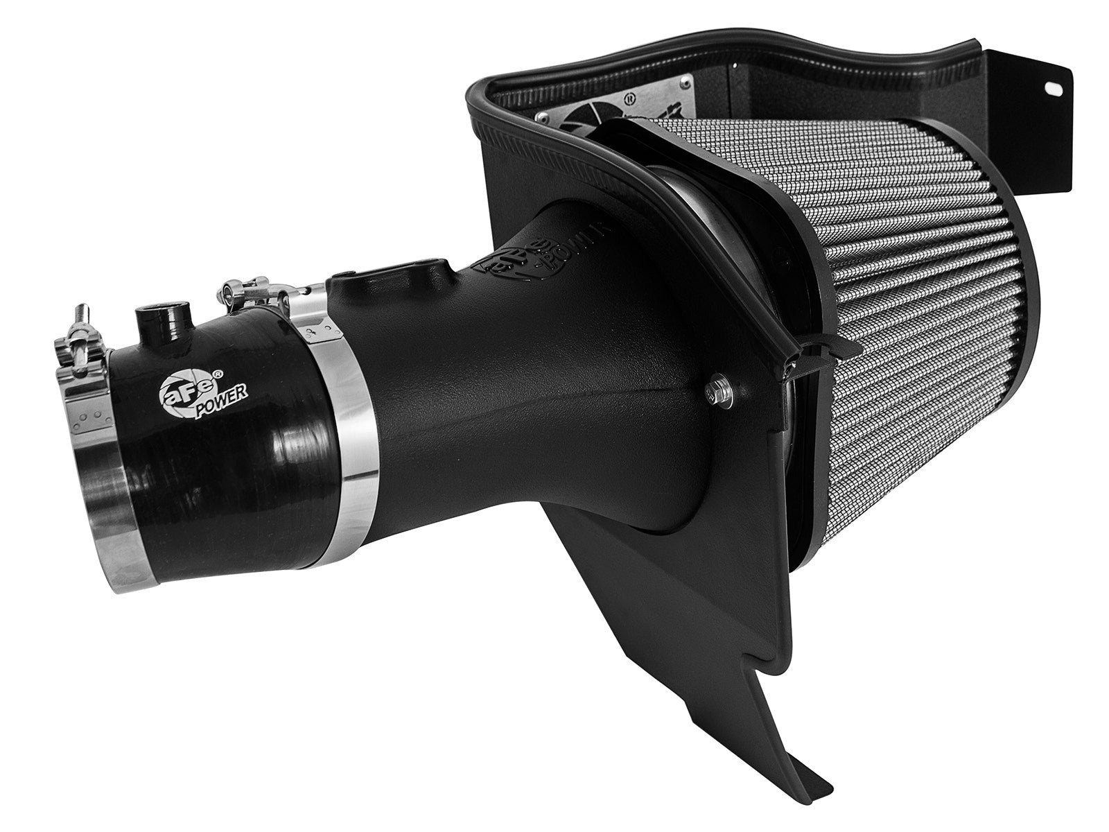 aFe Power 51-12802 Magnum FORCE Stage-2 Cold Air Intake System w/Pro DRY S Filter (Dodge Challenger/Charger SRT Hellcat 15-16 V8-6.2L (sc))