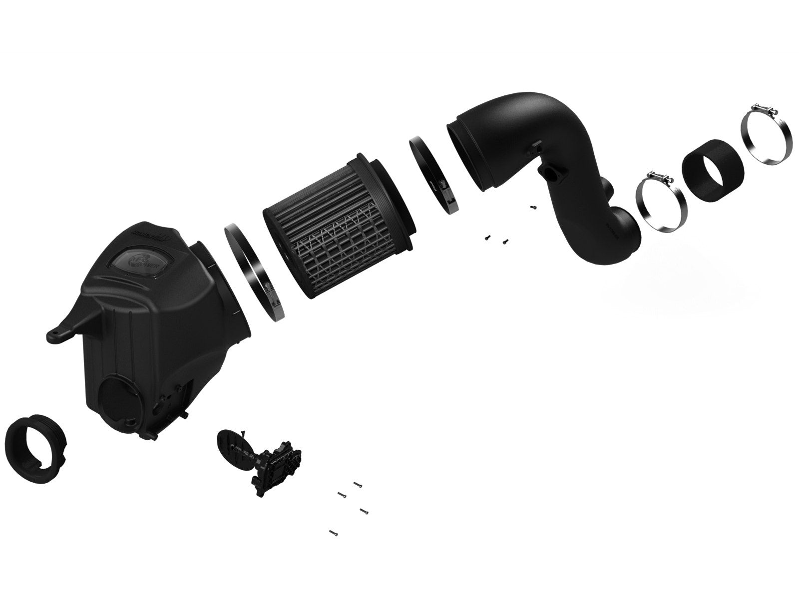 aFe Power 51-72005 Momentum HD Cold Air Intake System w/Pro DRY S Filter Media (RAM Diesel Trucks 13-18 L6-6.7L (td))