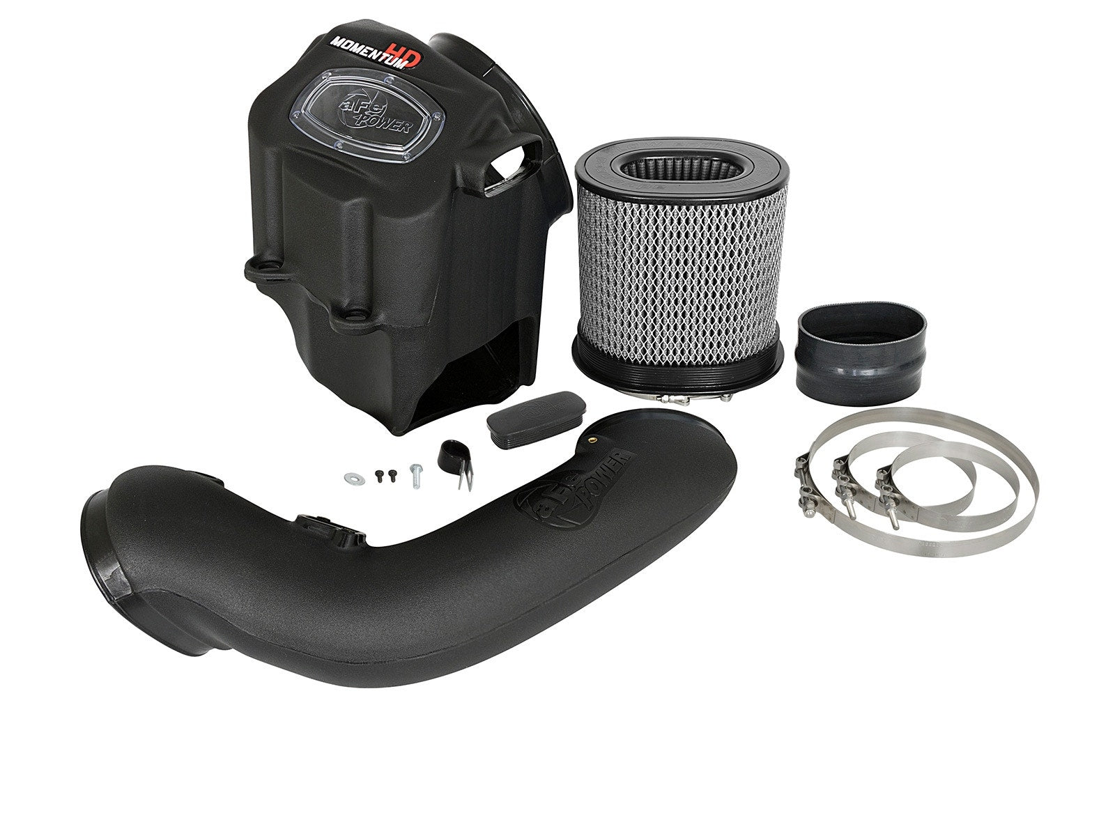 aFe Power 51-73006 Momentum HD Cold Air Intake System w/Pro DRY S Filter Media (Ford Diesel Trucks 17-19 V8-6.7L (td))