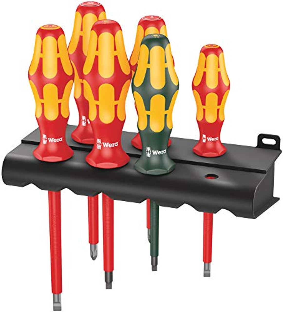 Wera 05347777001 Plus 160i/168i/6 Insulated Professional Screwdriver Set 6-Piece