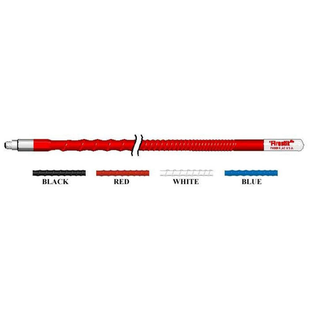 Firestik  KW7-R - Firestik "Original" 7 Foot  5/8 Wave Red CB Antenna (KW7-R)