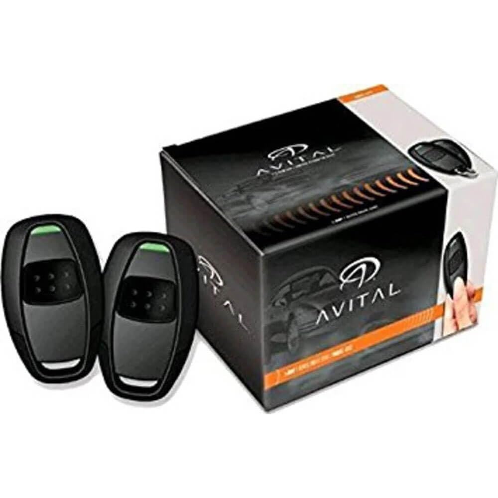 Avital 4115L 1-Way Remote Start System with 1-Button Remote