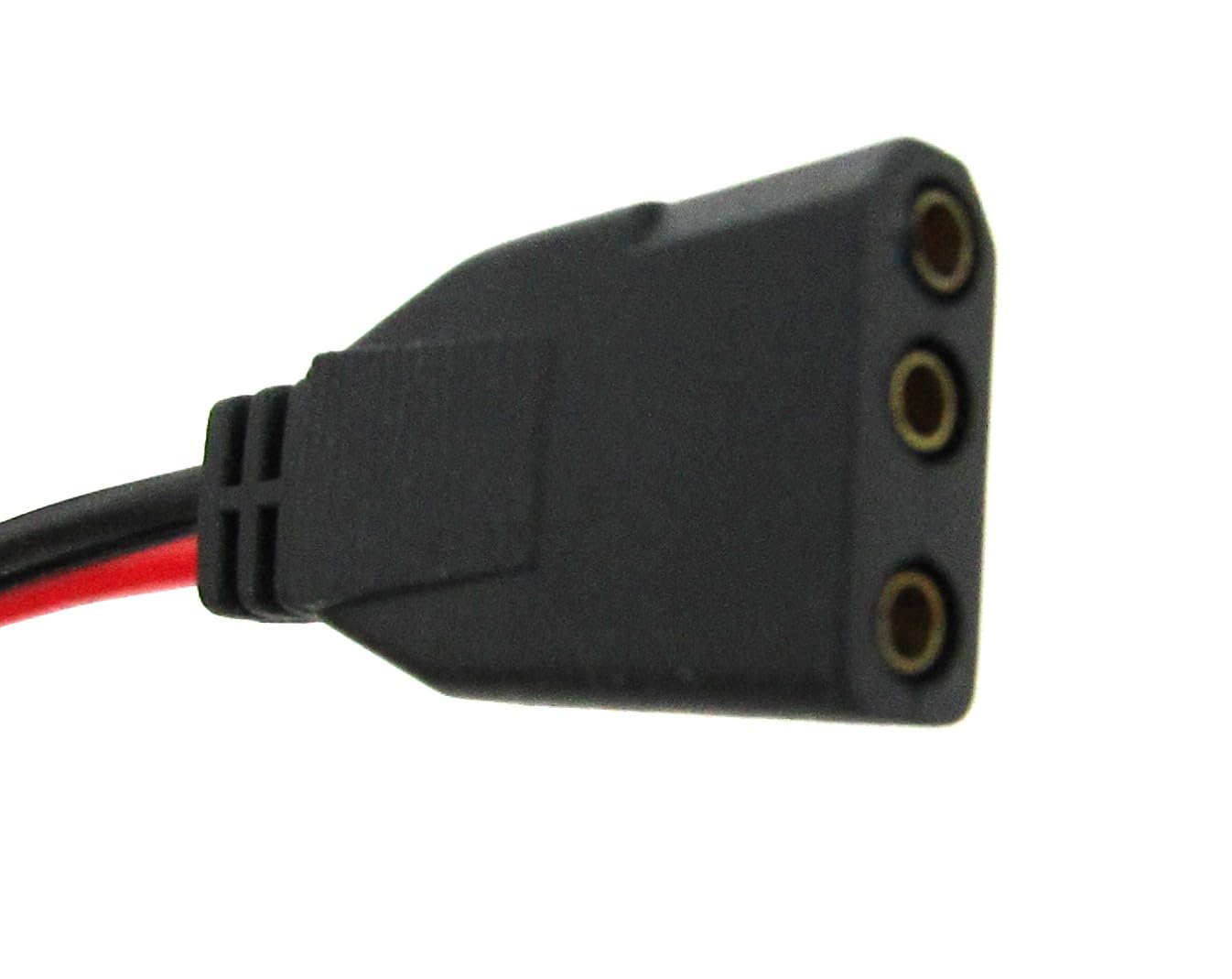 Procomm JBCPC3H 3 Pin Radio Power Cord w/ Inline Fuse