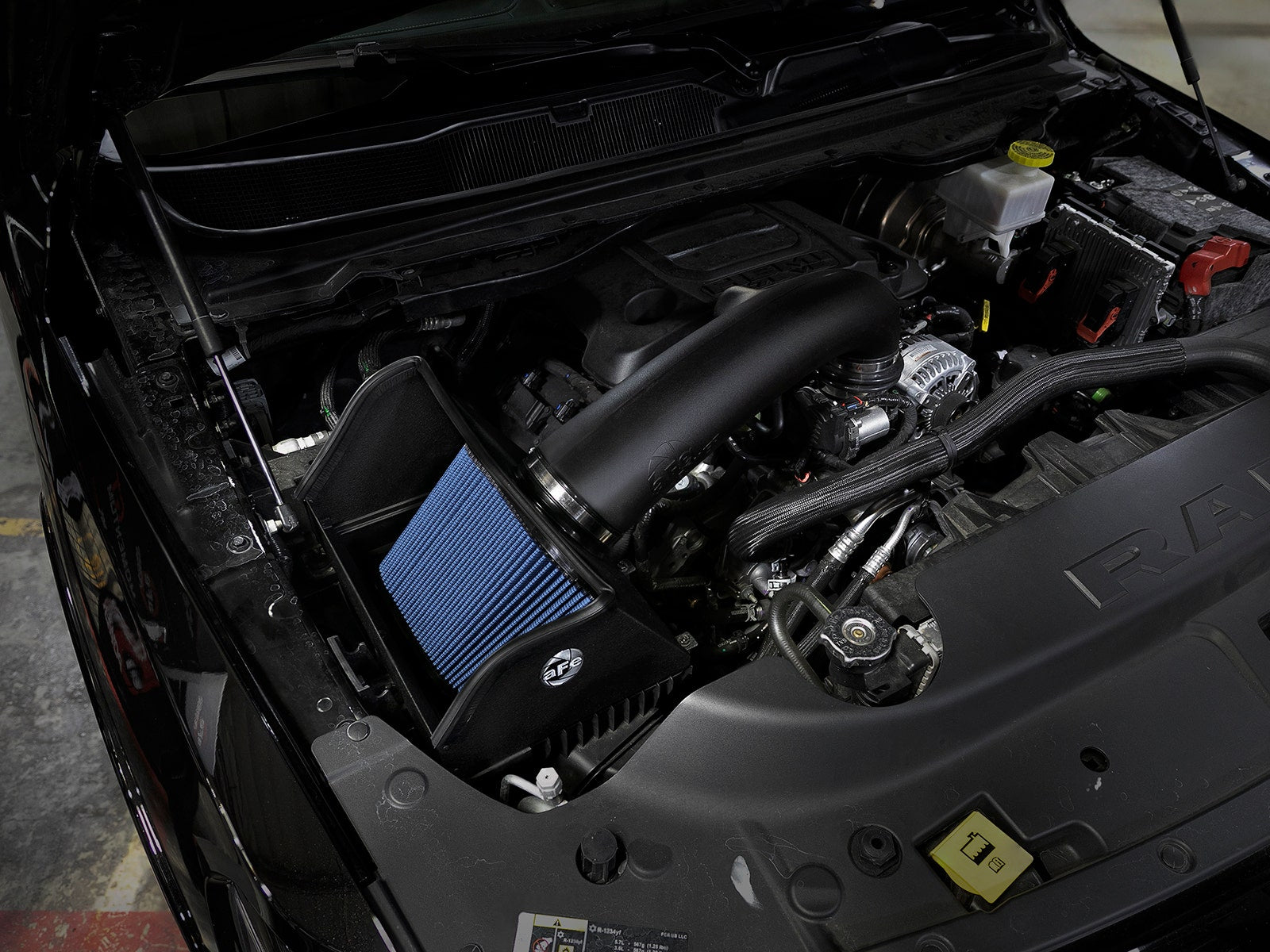 aFe Power 54-13020R Magnum FORCE Stage-2 Cold Air Intake System w/Pro 5R Filter Media (RAM 1500 (DT) 19-24 V8-5.7L HEMI)