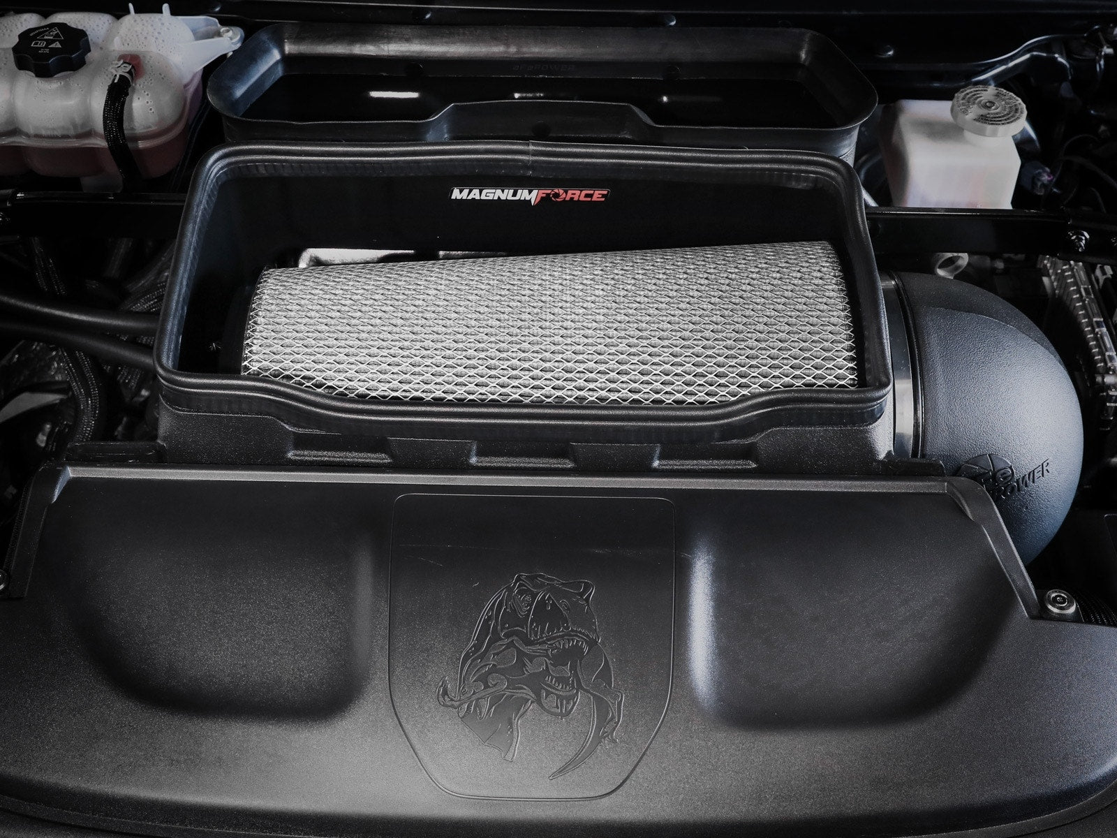 aFe Power 54-13072D Magnum FORCE Stage-2 Cold Air Intake System w/ Pro DRY S Filter (RAM 1500 TRX 21-24 V8-6.2L (sc))