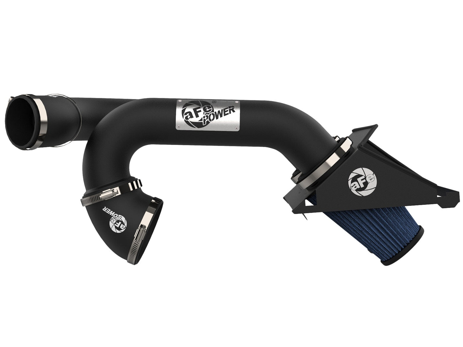 aFe Power 54-22972-B Magnum FORCE Stage-2 ST Dual 3 IN Cold Air Intake System w/Pro 5R Filter Media (Ford F-150/Raptor 17-20 V6-3.5L (tt)/Expedition 18-21 V6-3.5L (tt))