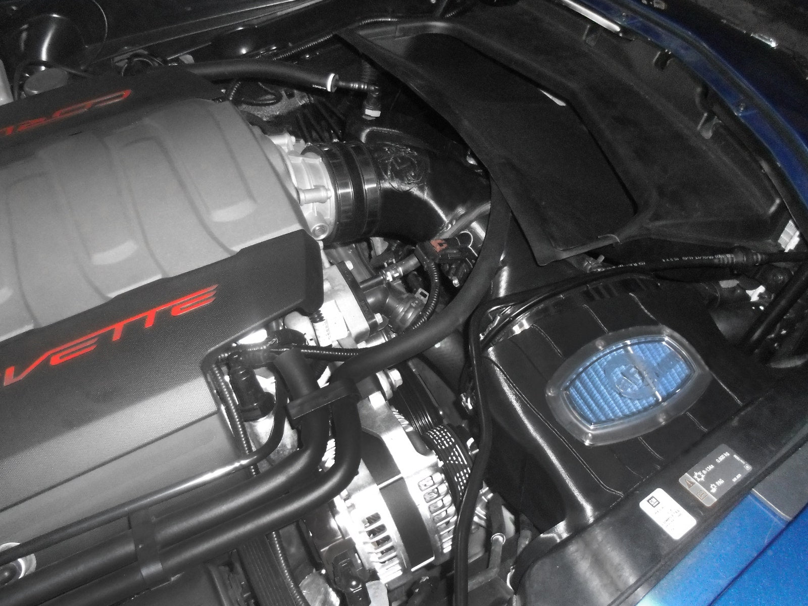 aFe Power 54-74201 Momentum Cold Air Intake System w/Pro 5R Filter Media (Chevrolet Corvette (C7) 14-19 V8-6.2L)