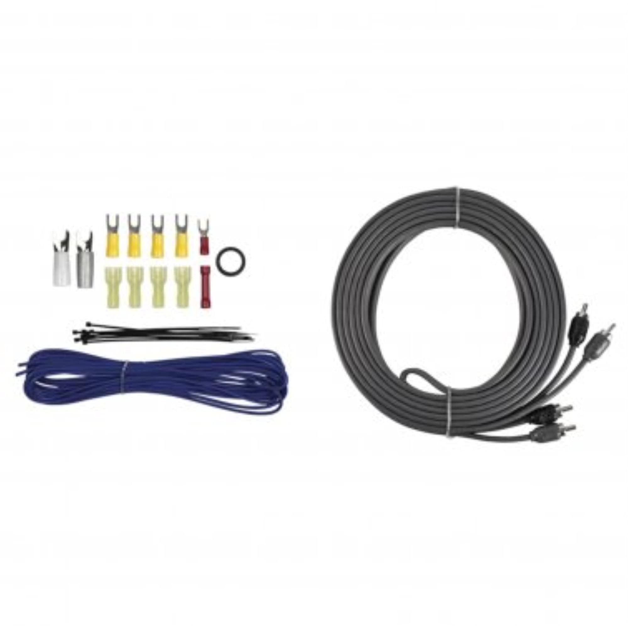 T-Spec V8-AK8 v8 SERIES 8-Gauge 600-Watt Amp Installation Kit with RCA Cables