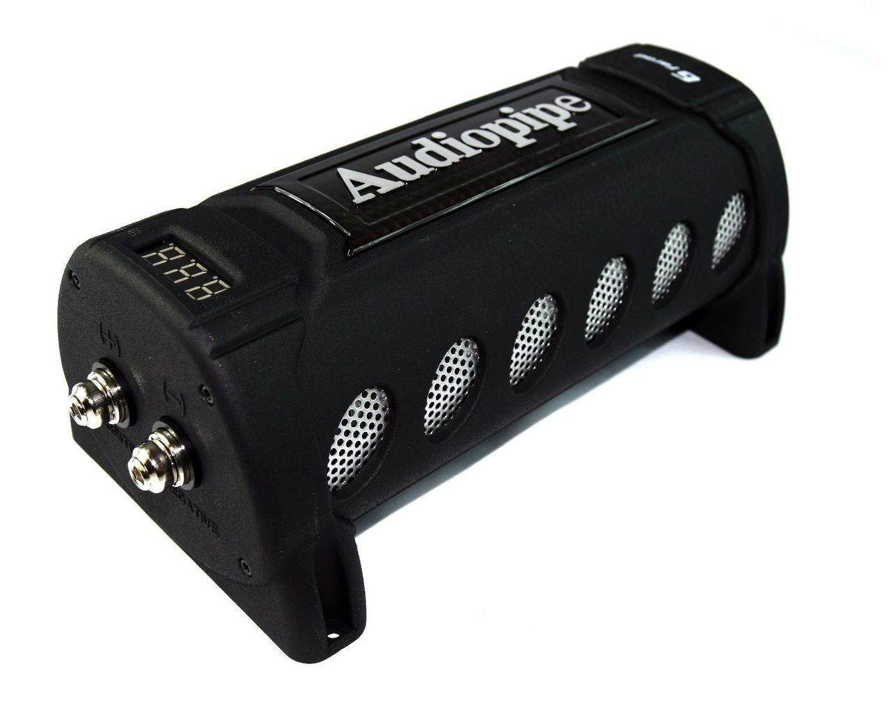 Audiopipe ACAP-6000 6.0 Farad Power Capacitor (Black)