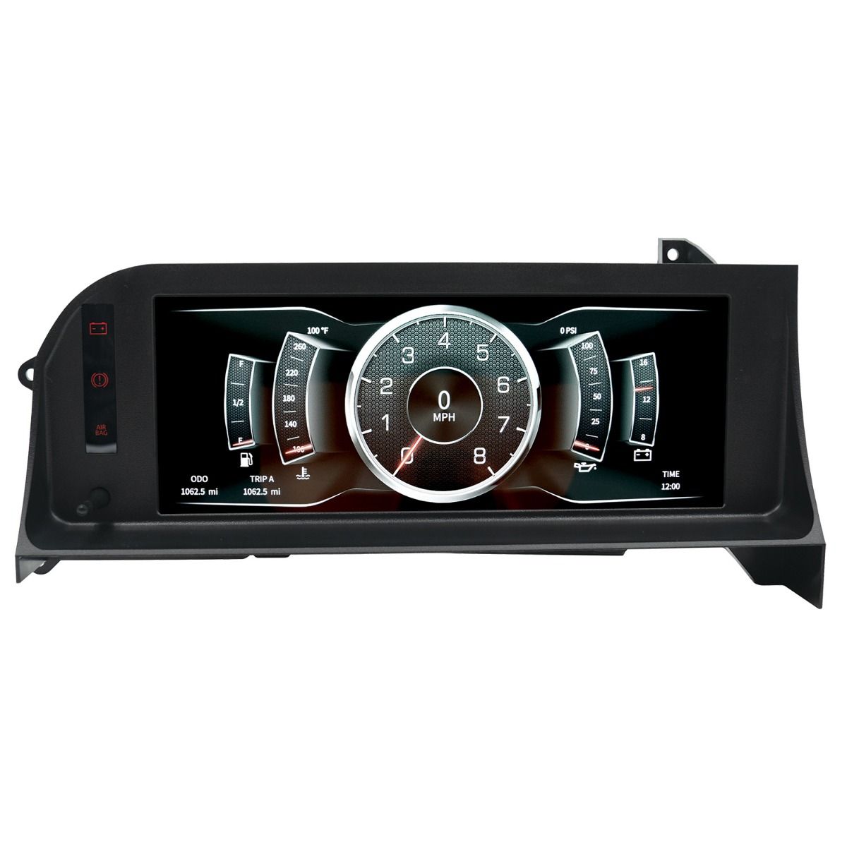 Autometer 7007 INVISION LCD DASH KIT, 87-93 FORD MUSTANG FOX BODY, DIRECT FIT DIGITAL DASH