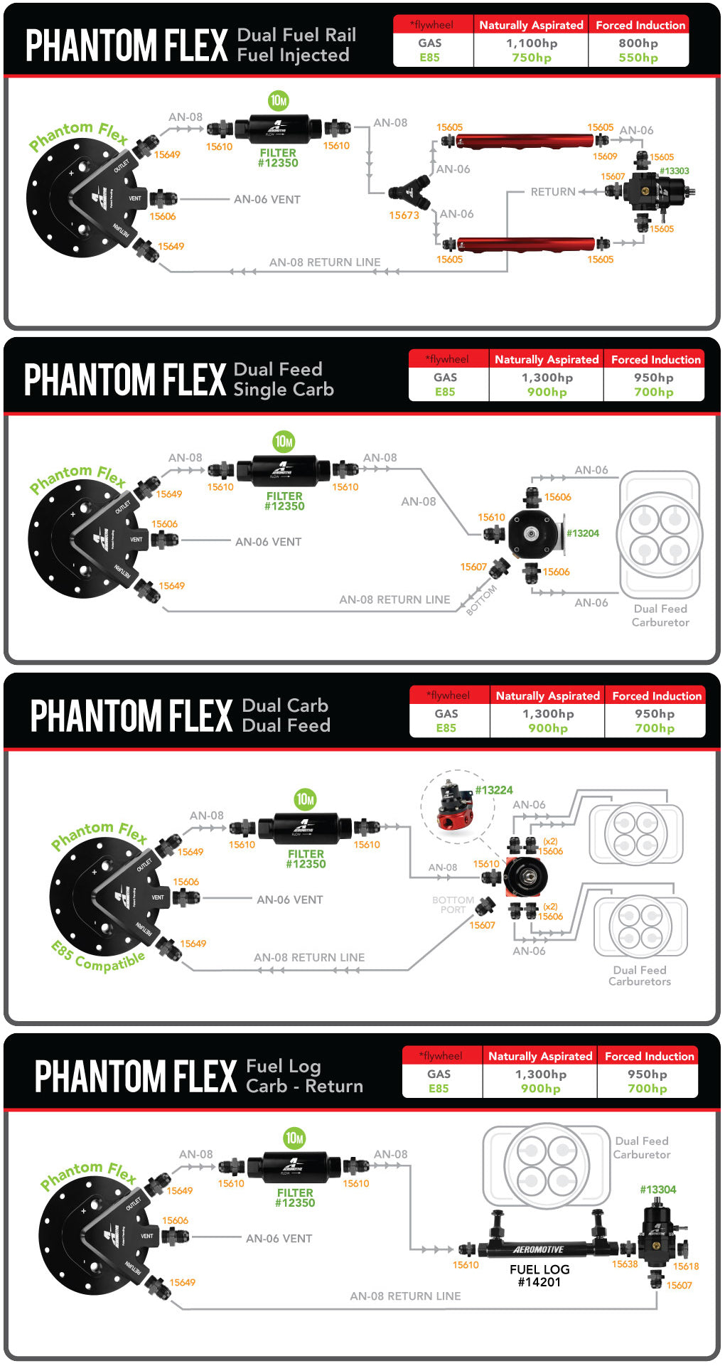 Aeromotive 18310 Phantom Flex