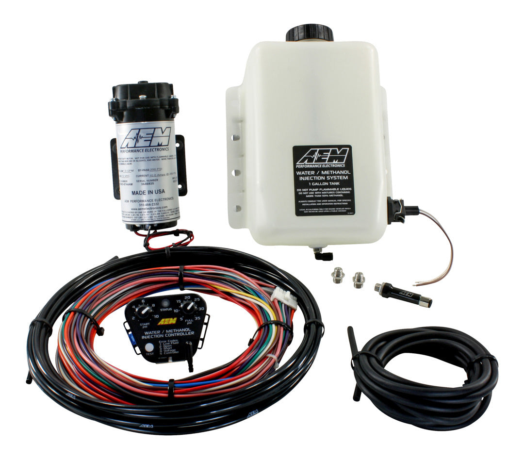 AEM Electronics 30-3300 AEM V3 Water/Methanol Injection Kit 35 PSI Max Standard Controller - 1.15 Gallon Reservoir