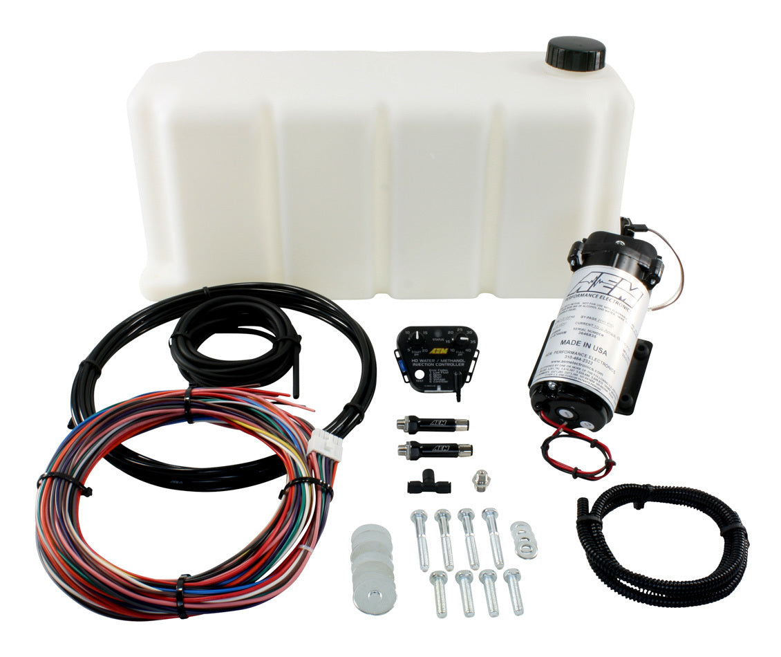 AEM Electronics 30-3301 AEM V3 Water/Methanol Injection Kit 40 PSI Max HD Controller - 5 Gallon Reservoir