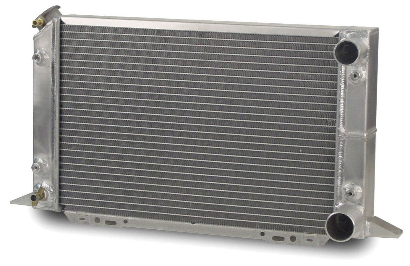 AFCO Racing 80104N Aluminum  Radiator Scirocco Right Hand  Double Pass  1-1/2 Inlet  1-3/4 Outlet