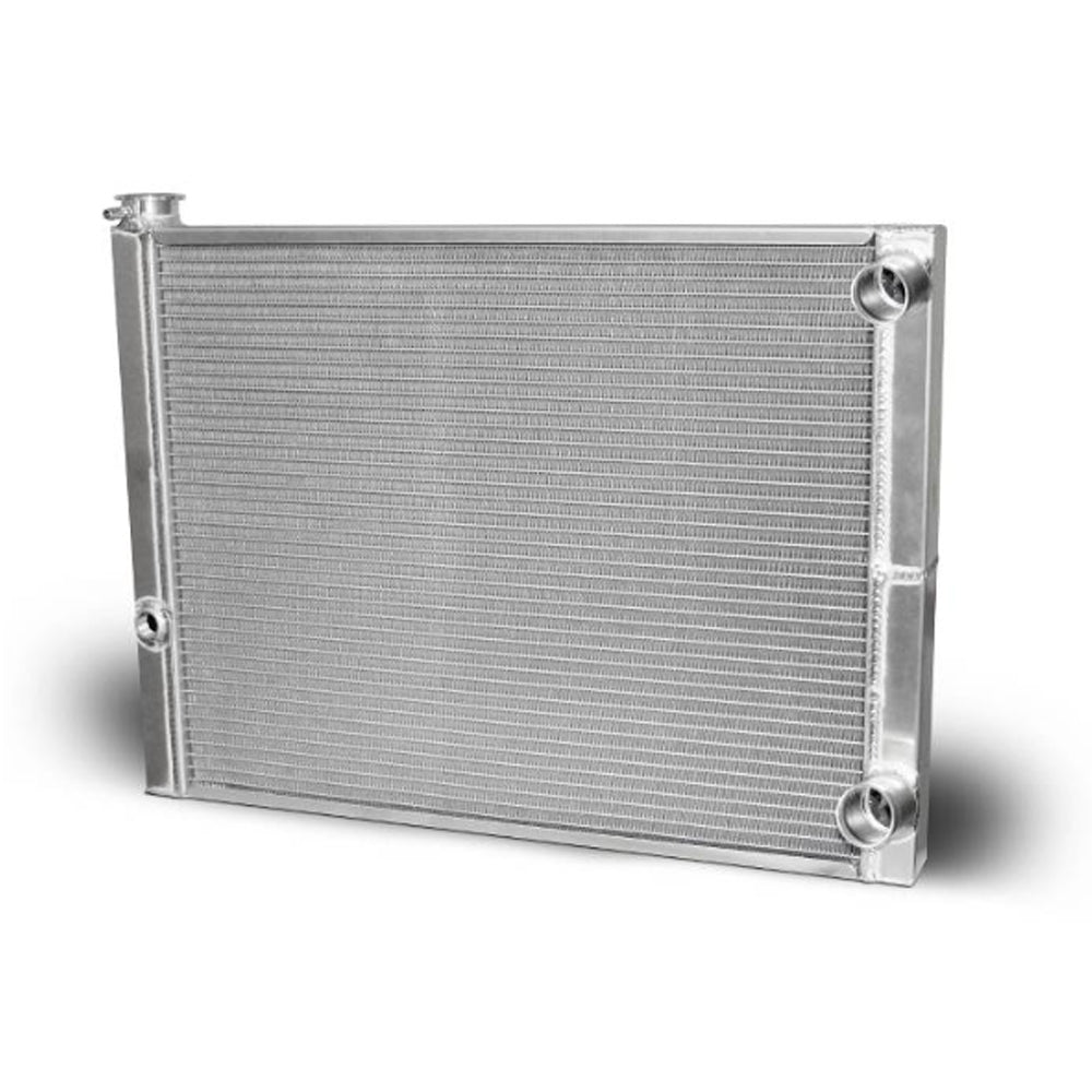 AFCO Racing 80184NDP Aluminum Double Pass Radiator 26 X 19 X 1.50 Core, 1.50 Inlet