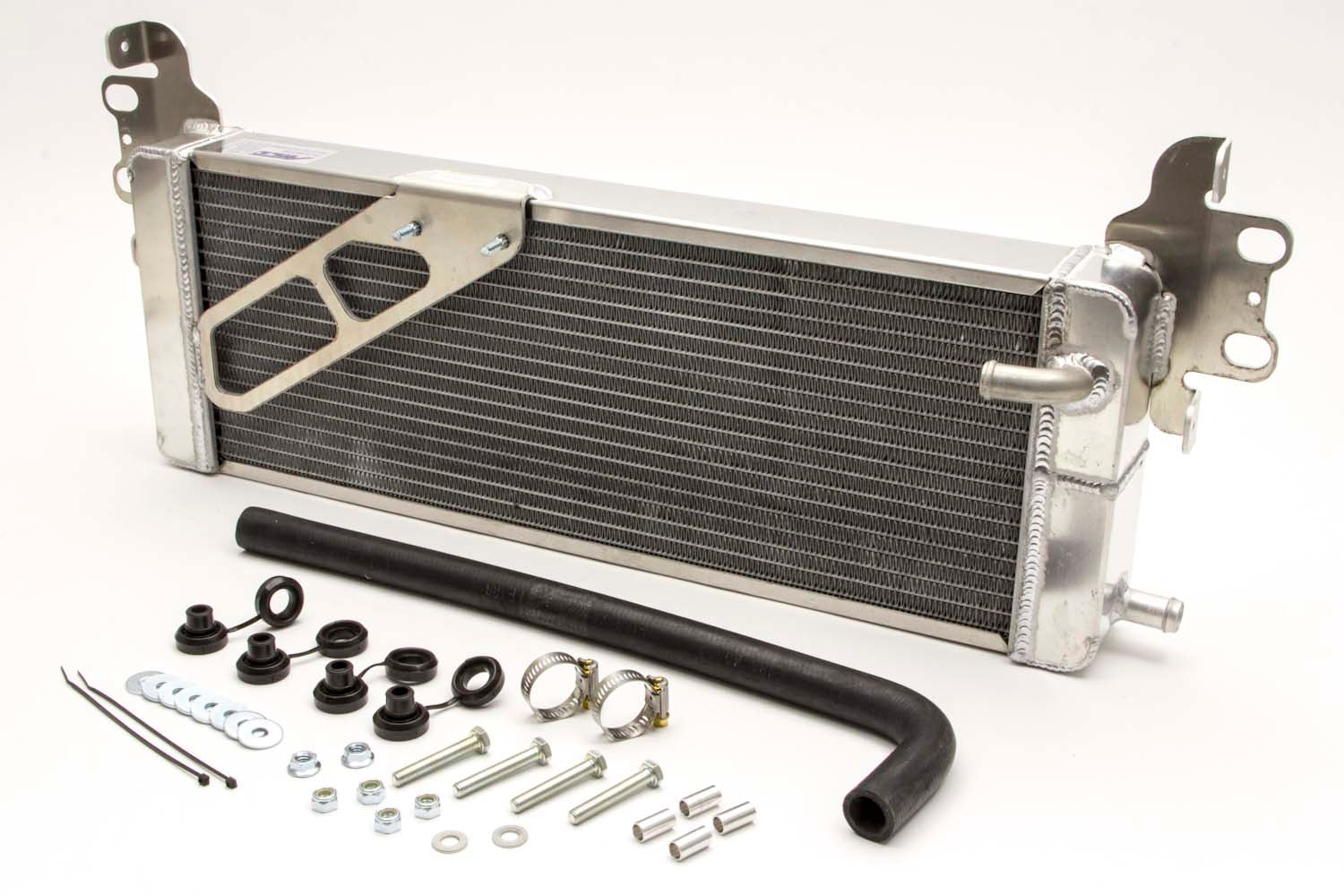 AFCO Racing 80280NDP Aluminum Satin  Heat Exchanger 2007 - 2012 Shelby GT500 Double Pass