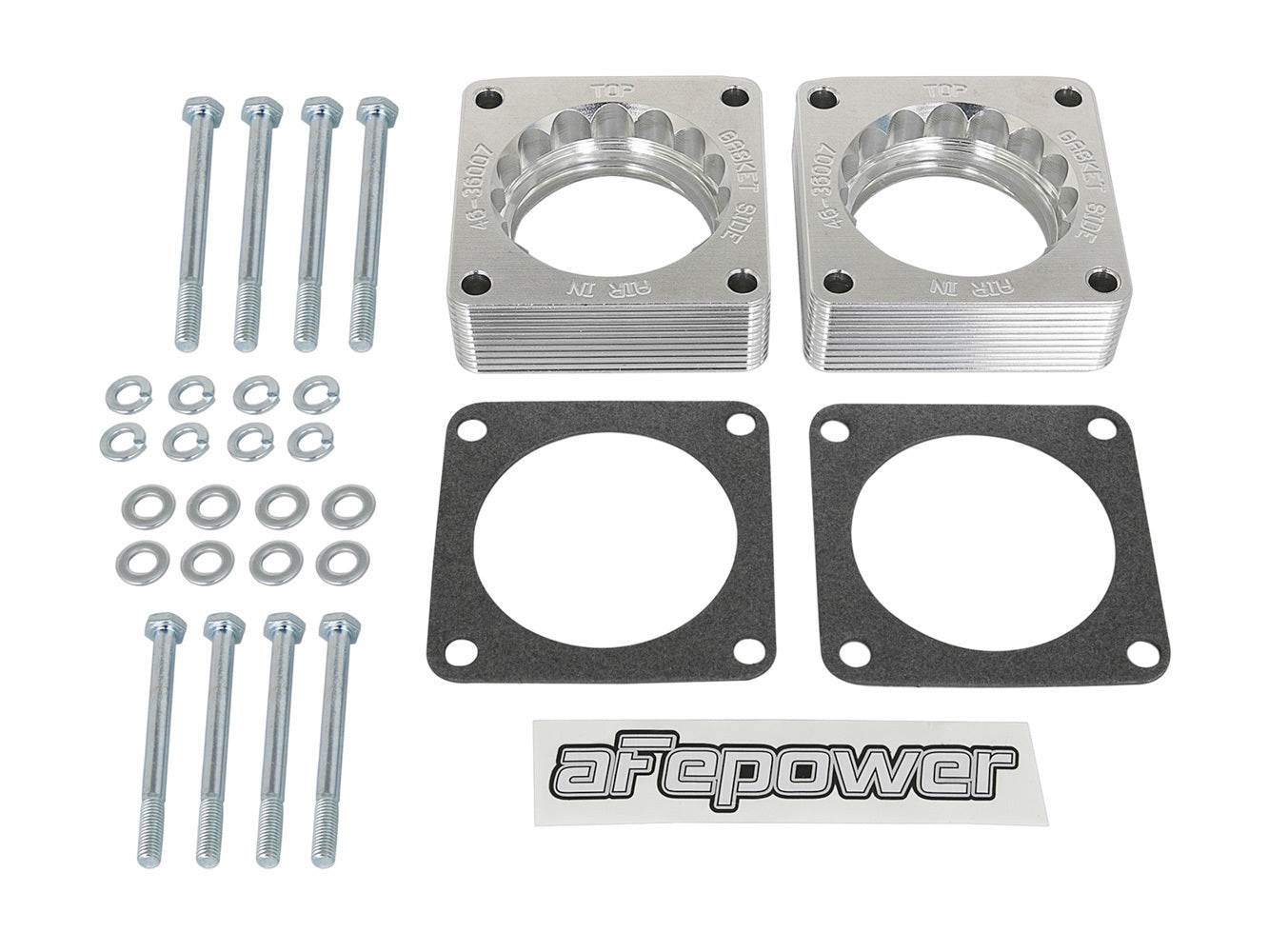 aFe Power 46-36007 Silver Bullet Throttle Body Spacer (Nissan 370Z 09-20/Infiniti G37 08-13/Q60/Q50 14-15 V6-3.7L (VQ37VHR))