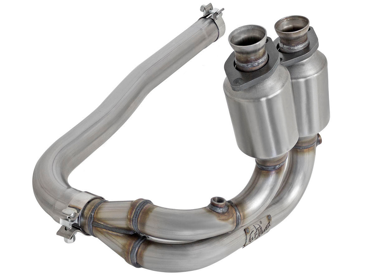 aFe Power 47-48003 aFe POWER Direct Fit Catalytic Converter Replacement Front (Jeep Wrangler (TJ/LJ) 04-06 L6-4.0L)