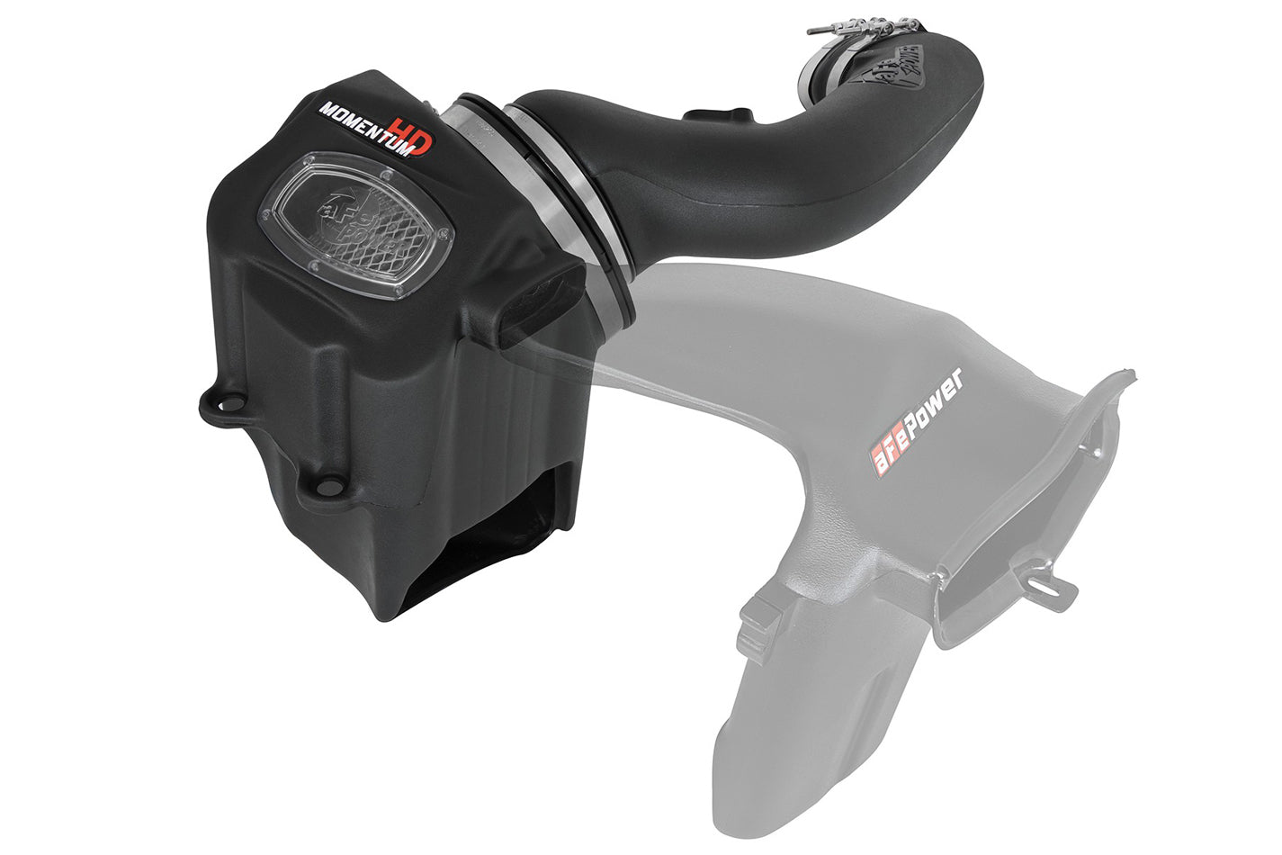 aFe Power 51-73006 Momentum HD Cold Air Intake System w/Pro DRY S Filter Media (Ford Diesel Trucks 17-19 V8-6.7L (td))