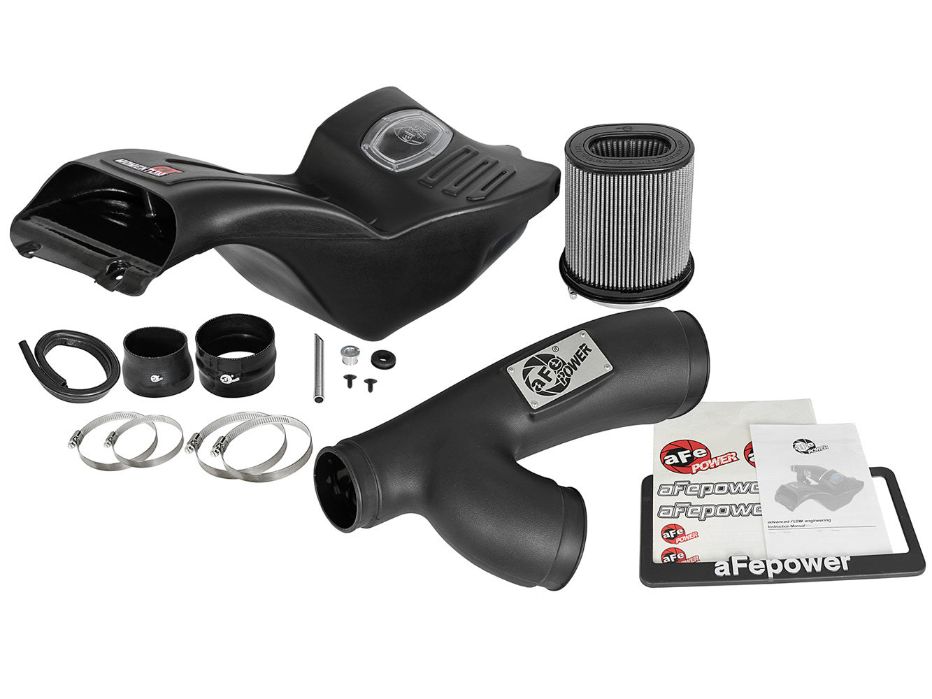 aFe Power 51-73115 Momentum GT Cold Air Intake System w/Pro DRY S Filter (Ford F-150/Raptor 17-20 V6-3.5L (tt))