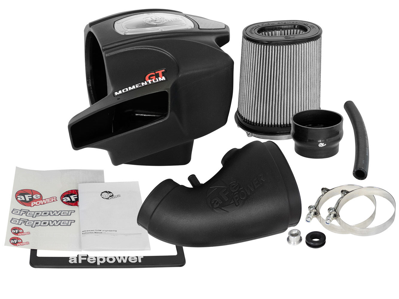 aFe Power 51-76206-1 Momentum GT Cold Air Intake System w/Pro DRY S Filter Media (Jeep Grand Cherokee (WK2) 12-21 / Dodge Durango SRT 18-23 V8-6.4L HEMI)