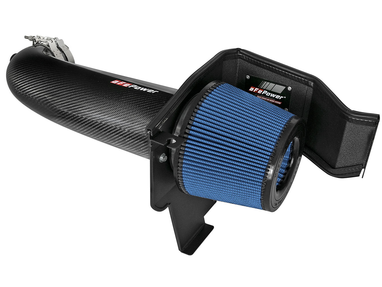 aFe Power 54-12162-C Track Series Carbon Fiber Cold Air Intake System w/Pro 5R Filter Media (Dodge Challenger/Charger/Chrysler 300C 11-23 V8-5.7L HEMI)