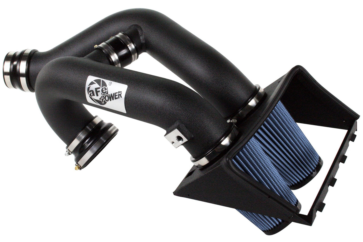 aFe Power 54-12192 Magnum FORCE Stage-2 Dual 3-1/2 IN Cold Air Intake System w/Pro 5R Media (Ford F-150 EcoBoost 12-14 V6-3.5L (tt))