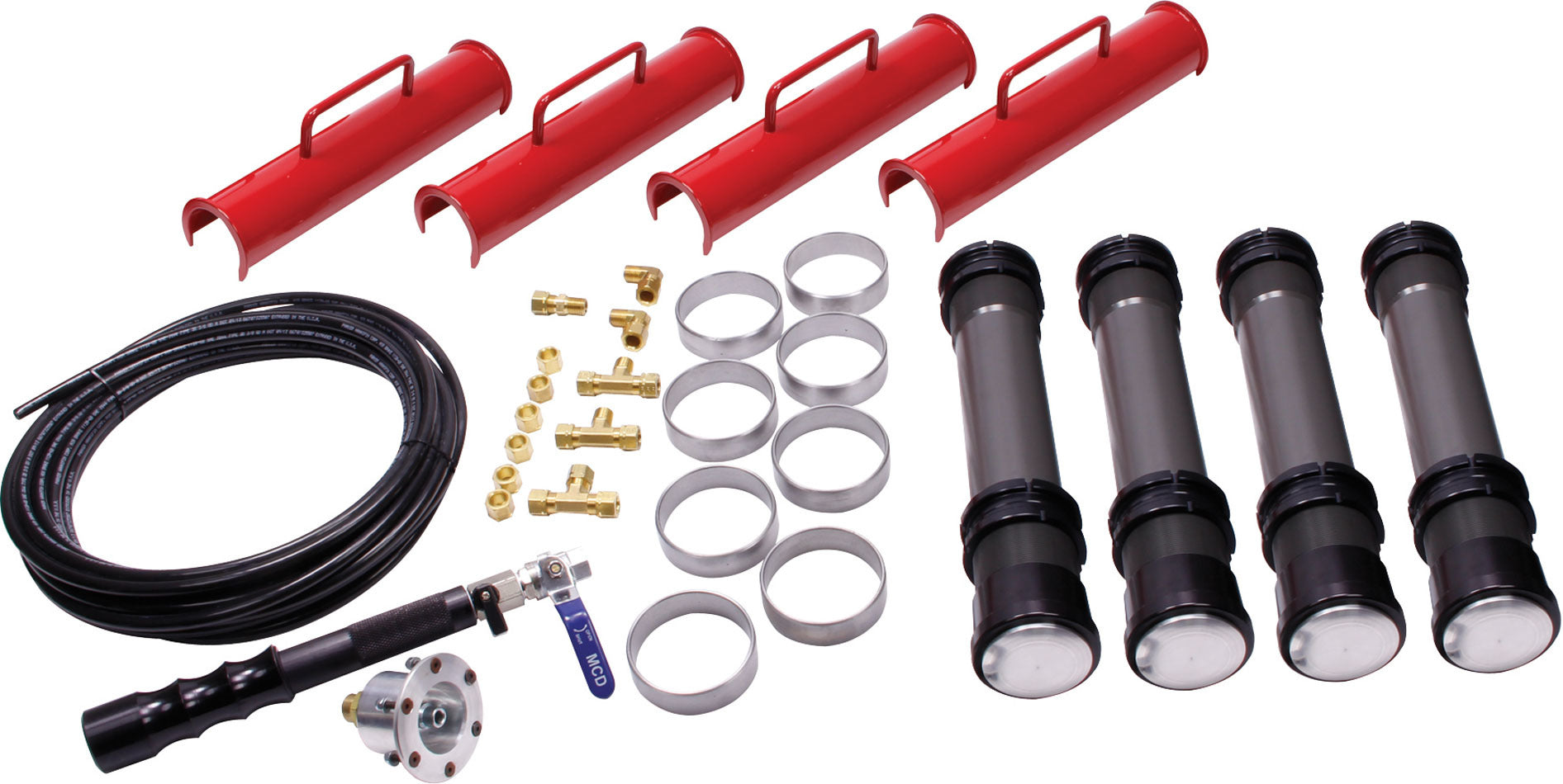 All Star Performance ALL11300 Air Jacks Complete Kit 15.25in Stroke ALL11300